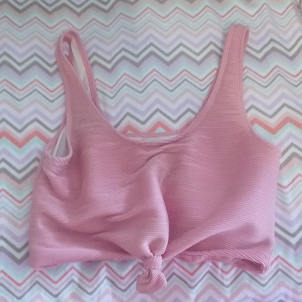 Pink Women's Swim Top